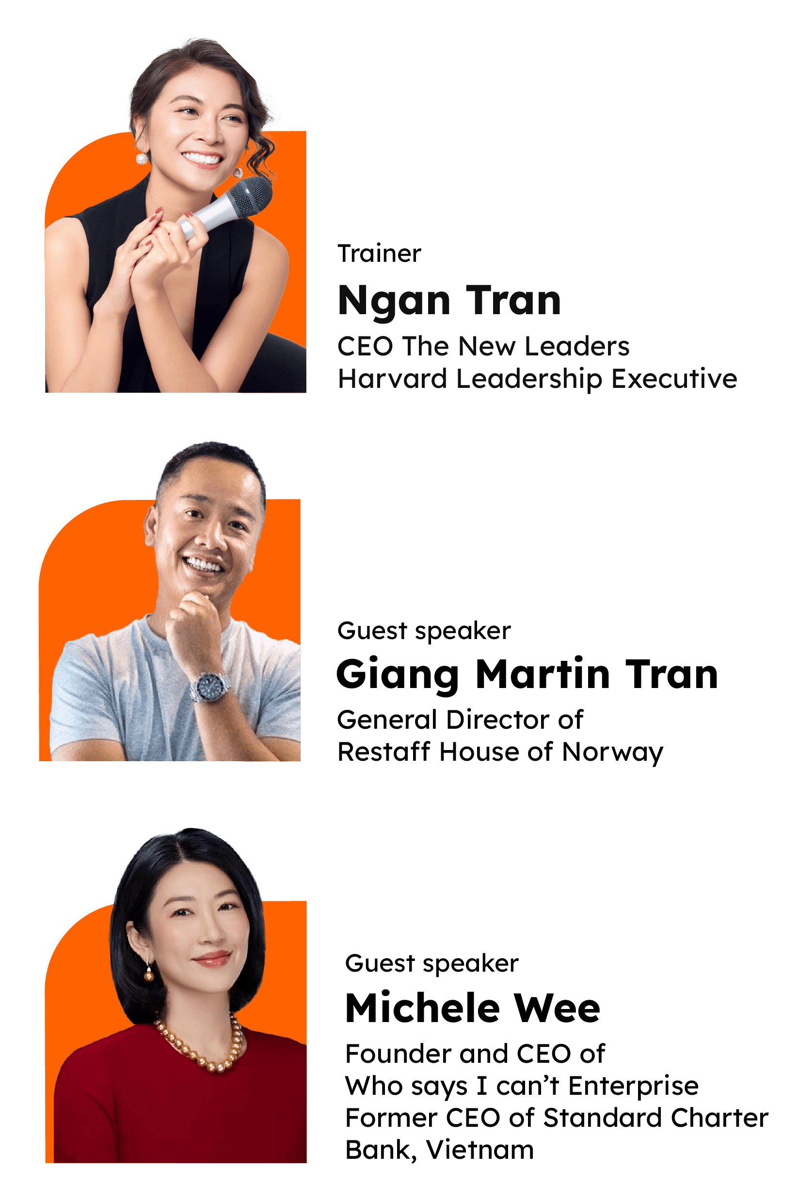 Trainer và Diễn Giả